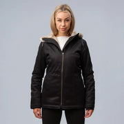 Weatherproof Jacket | Black | Women - HempStitch.
