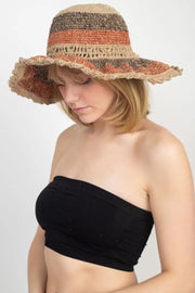 Multi Color Summer Hat | Sage - HempStitch.