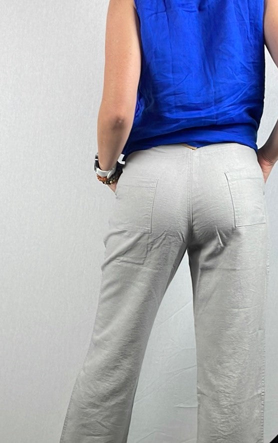 Baggy Pants | Grey | Women